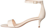 Nine West Leisa Leather Heeled Dress Sandal Off White 7 M Us