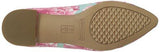 Hey Girl Ballet Flat Pink Floral 12 M Us