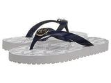 Michael Kors Jet Set Flip Flops 11 M Us Navy