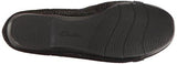 Blanche West Flat Black Snake Print Leather 6 W Us