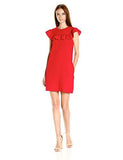 Classic Crepe Ruffle Neck Dress Ruby Rose 8