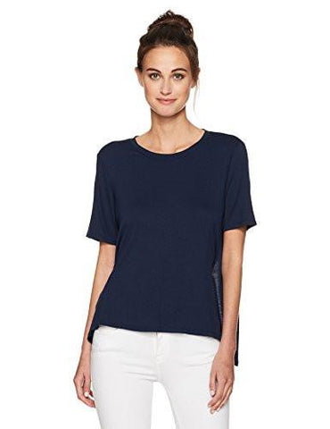 Tie Back Top Dark Navy Xxsmall