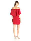 Zeal Classic Crepe Off Shoulder Dress Ruby Rose 6