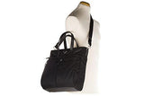 Prada Nylon And Leather Trim Tote Black