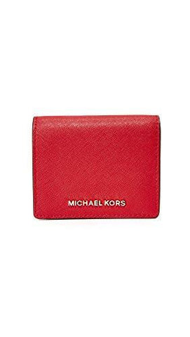 Michael Michael Kors Jet Set Mini Wallet Bright Red One Size