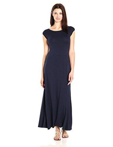 Karen Kane VNeck Maxi Dress, Navy, Xs