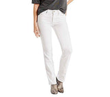 Levi Slimming Straight Jean Soft Clean White 31 Us 12
