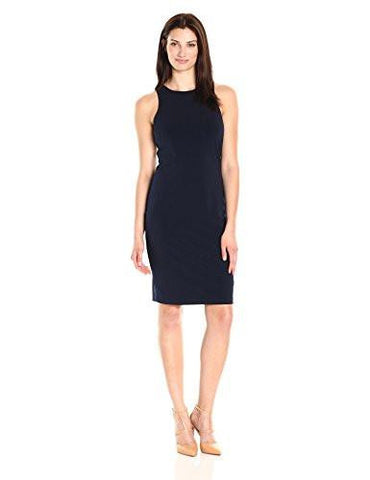 Karen Kane Travel Jersey Dress, Navy, M