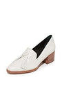 Edie Loafers, White, 8.5 Bm Us