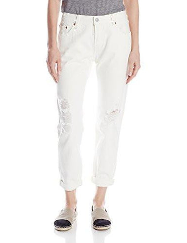 Levis 501 Customized And Tapered Jean White Tumble 31 X 32 26 Rolled