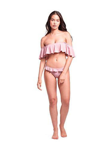 Cove Flutter Swim Top Rose S Swimwear Bikini Adobe Rose