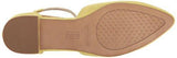 Girl Talk Ballet Flat Chartreuse 7 M Us
