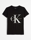 Jeans Short Sleeve Monogram Logo Tshirt Black Large