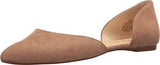 Nine West Starship Suede Ballet Flat Natural 55 M Us