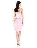 Colmun Bonded Dress, Soft Pink, 10