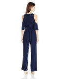 Cold Soulder Jumpsuit Dark Navy Medium