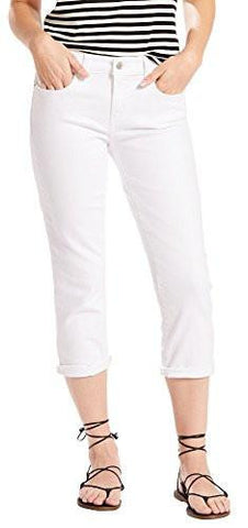 Levis Classic Capri Soft Clean White Nondenim 29 Us 8