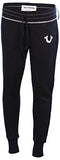 True Religion Crystal Horseshoe Jogger Sweatpantsblacksmall