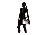 Medium Speedy Barrel Satchel Bag Stripe