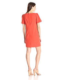 Salome Luxe Drape Dress Coral 8