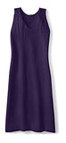Plus Size Racerback Nightgown Raisin 1X