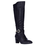 Gaffar Closed Toe Knee High Fashion Boots, Black, Size 6.0