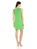 Brynne Luxe Drape Split Side Dress Mojito 0