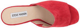 Steve Madden Dalis Mule Red Suede 75 M Us