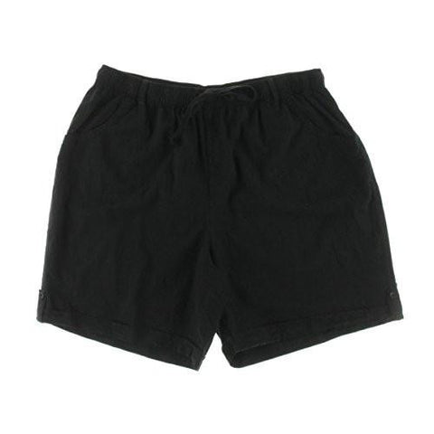 Plus Adelina Comfort Waist Bermuda, Walking Shorts Black 3X