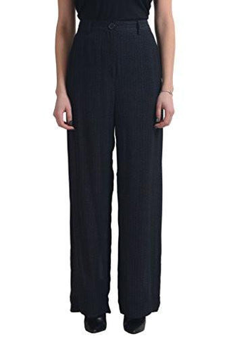 Maison Martin Margiela 100% Silk Wide Leg Casual Pants Us 4 It 40;