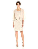 Wing Collar Jacket Dress, Champagne, 16