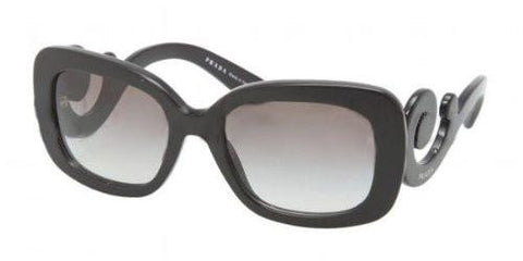 Prada Baroque Square Sunglasses Black