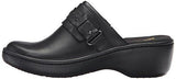 Clarks Delana Amber Mule Black Leather 9 M Us