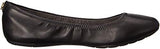 Zerogrand Stagedoor Stud Ballet Flat Black 65 B Us