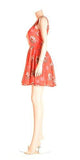 Fit & Flare FloralPrint Dress XxSmall, Hibiscus Bloom