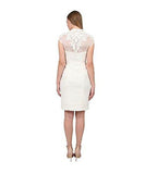 Bolero Sheath Cocktail Dress N4162 8, Ivory