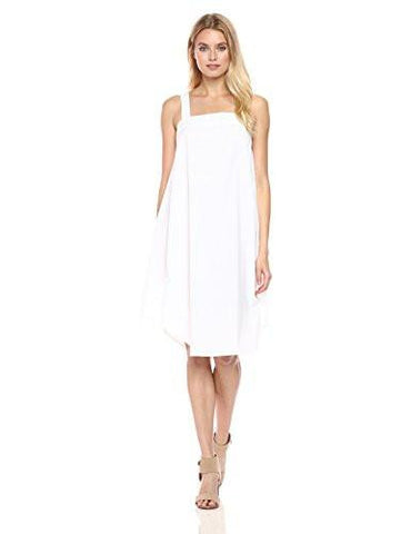 Rosabell Bow Back Tank Dress White S