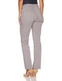 Petite Size Marilyn Straight Leg Jeans In Luxury Touch Denim, Mineral, 4P