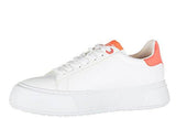 Shoes Leather Trainers Sneakers Classic Up White Us Size 6 288046 7P299 00010