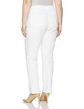Plus Size Marilyn Straight Leg Jeans, Endless White, 20W