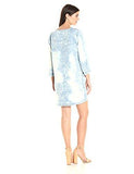 Acid Wash Shift Dress, Denim, M