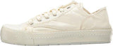 Mm6 Maison Margiela Canvas Low Sneaker White Canvas Shoe