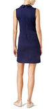 PointCollar Shift Dress Medium, Blue Notte