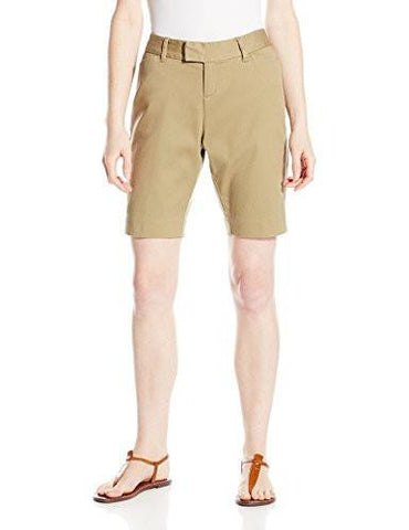 Petite Ideal Bermuda Short British Khaki 16