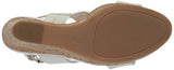 Nine West Lucini Synthetic Wedge Pump Whitewhite 10 M Us