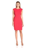 Extended Cap Sleeve Sheath, Red, 8