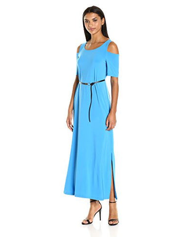 Nine West Belted Cold Shoulder Maxi Malibu 4