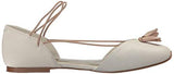 Nine West Zaina Leather Ballet Flat White 9 M Us