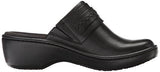 Clarks Delana Amber Mule Black Leather 9 M Us