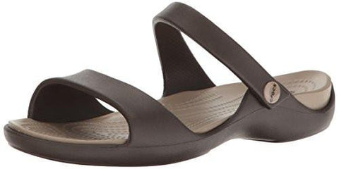 Cleo V Flat Sandal Espressomushroom 7 M Us